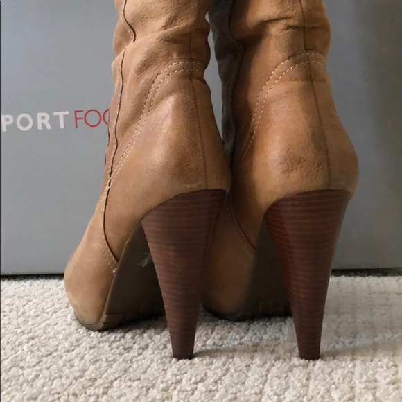 Cricket Dark Tan Report Tall Boot Size 8.5 - Picture 4 of 8